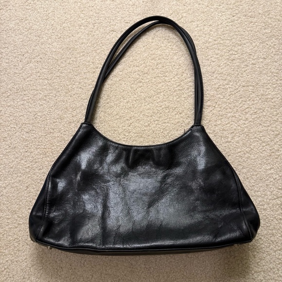 Vintage Monsac leather shoulder bag - Picture 2 of 12